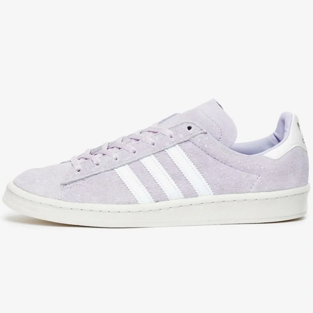 NWT Adidas Campus 80s Light Purple Sneakers leather , lavender - Picture 15 of 16